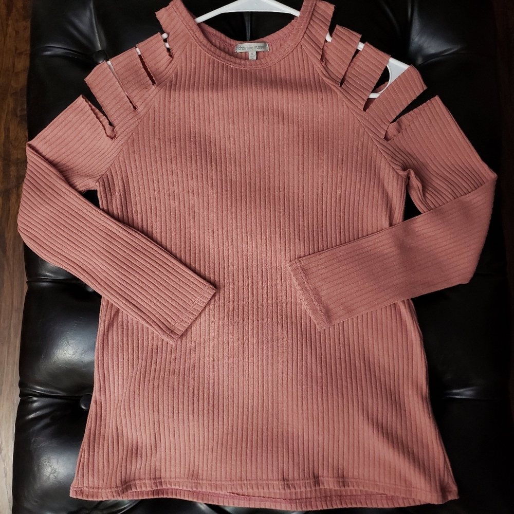 Slash Detail Sweatshirt Loungewear